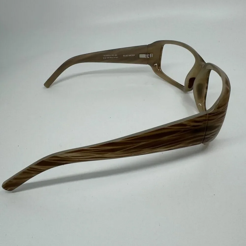 Maui Jim Blue Water MJ236-25C Brown‎ Stripe Sunglasses Frame Only H11541